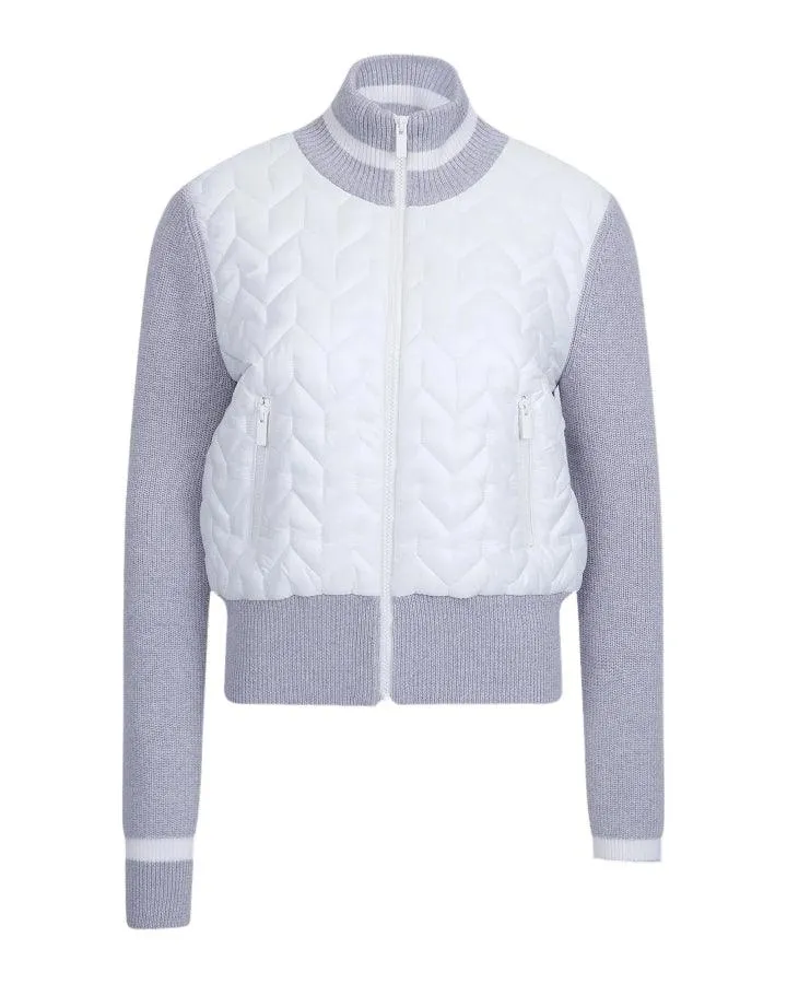 Sportalm Quilt Front Zip Cardi