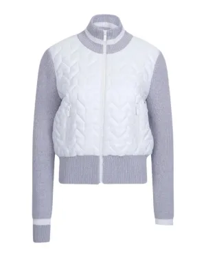 Sportalm Quilt Front Zip Cardi