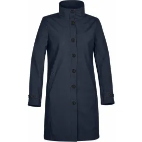 Stormtech Women's Navy Lexington Bonded Overcoat