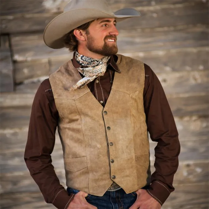 STS Ranchwear Men's Brandy Chisum Vest STS3646