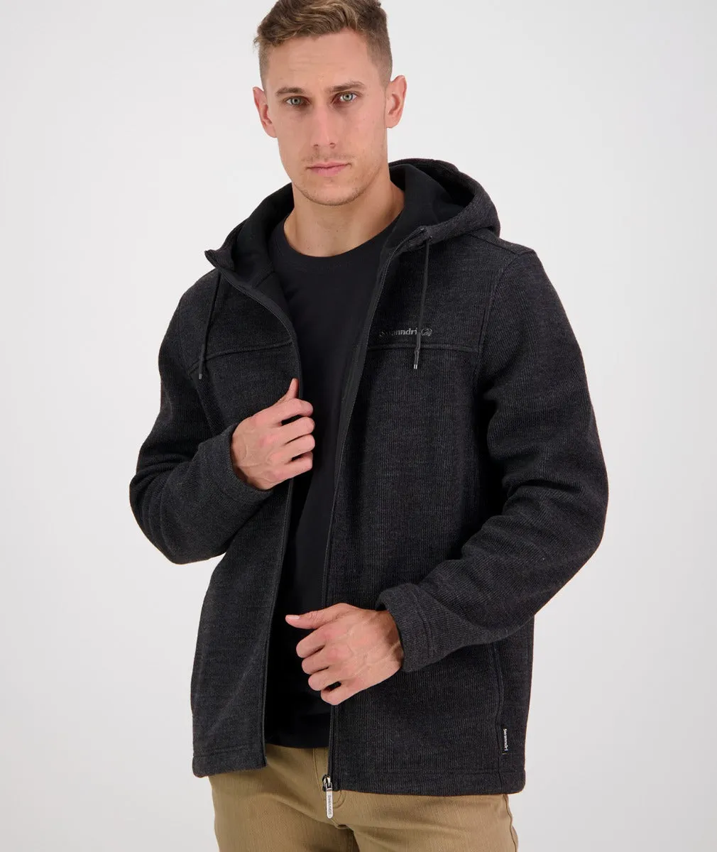 Swanndri Rifleman Wool Blend Hoodie