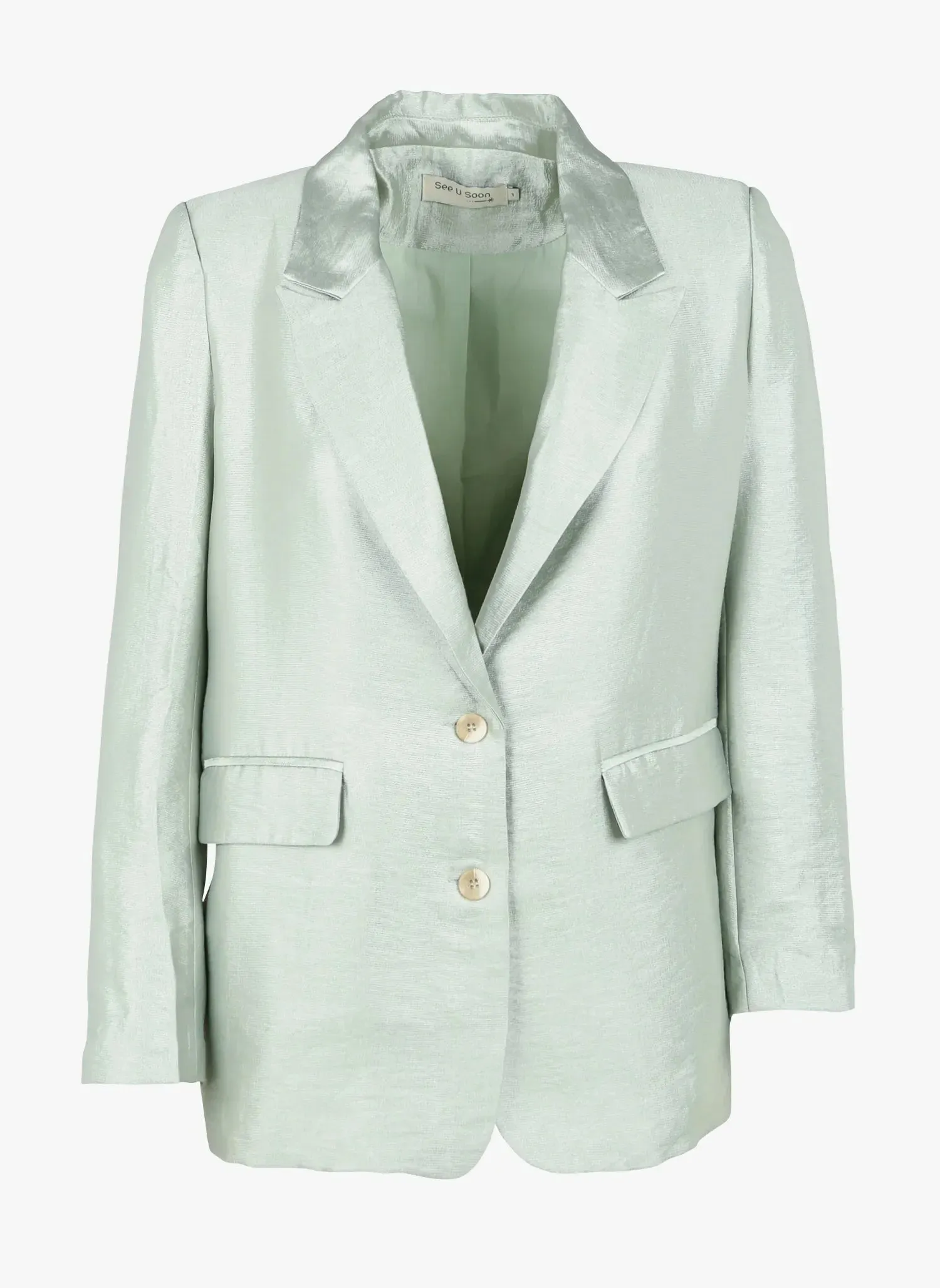 The Delmar Satin Finish Blazer