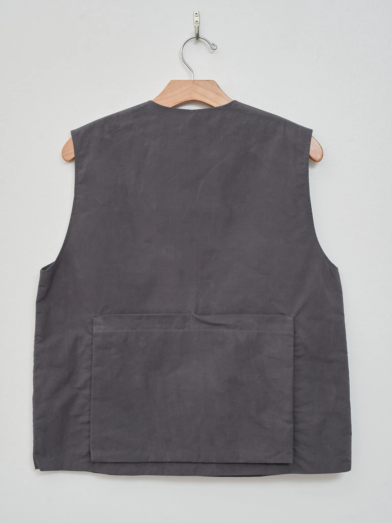 The Tinker Gilet - Proofed Cotton Charcoal