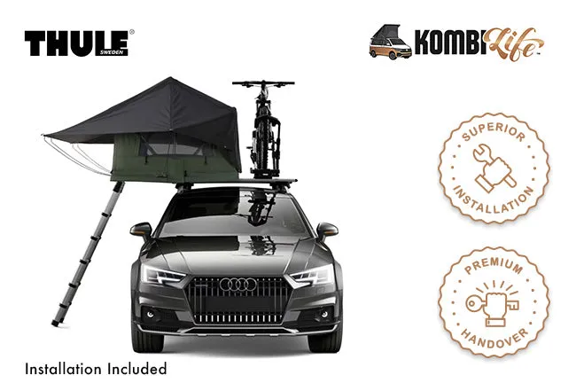 Thule Tepui Foothill 2-person roof top tent agave green - INSTALLED (Sydney or Gold Coast)