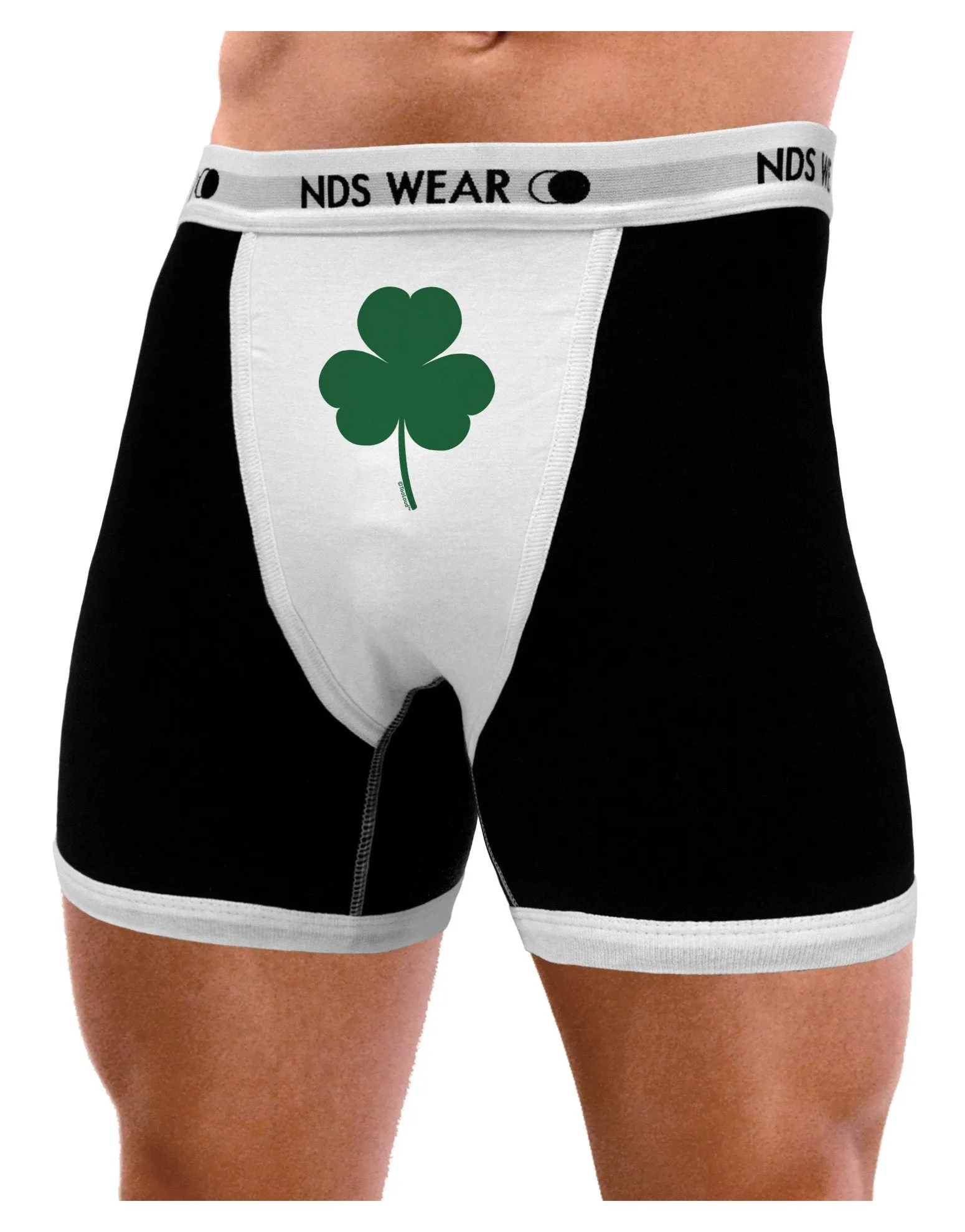 Traditional Irish Shamrock Mens Boxer Brief Underwear