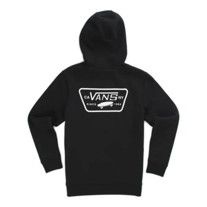 Vans Full Patched Pullover Hoodie - Black