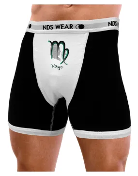 Virgo Symbol Mens Boxer Brief Underwear