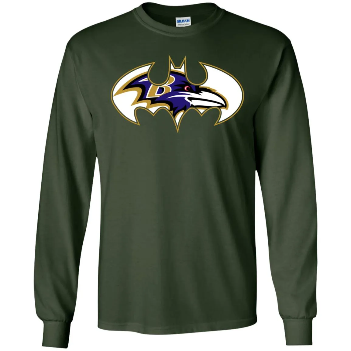 We Are The Baltimore Ravens Batman Nfl Mashup Men Long Sleeve Shirt