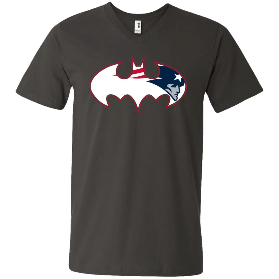 We Are The New England Patriots Batman Nfl Mashup Men V-Neck T-Shirt