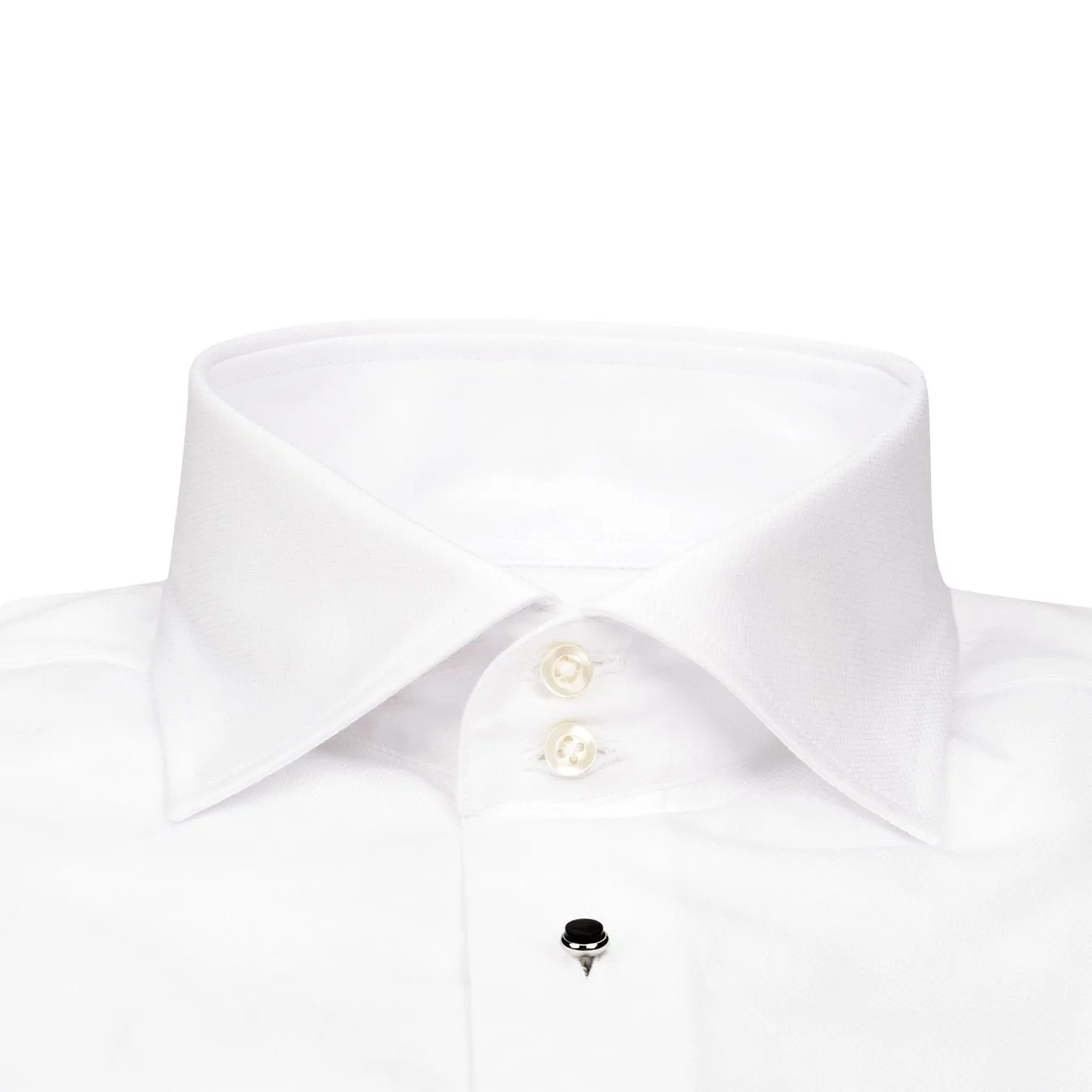 White Classico Tuxedo Shirt