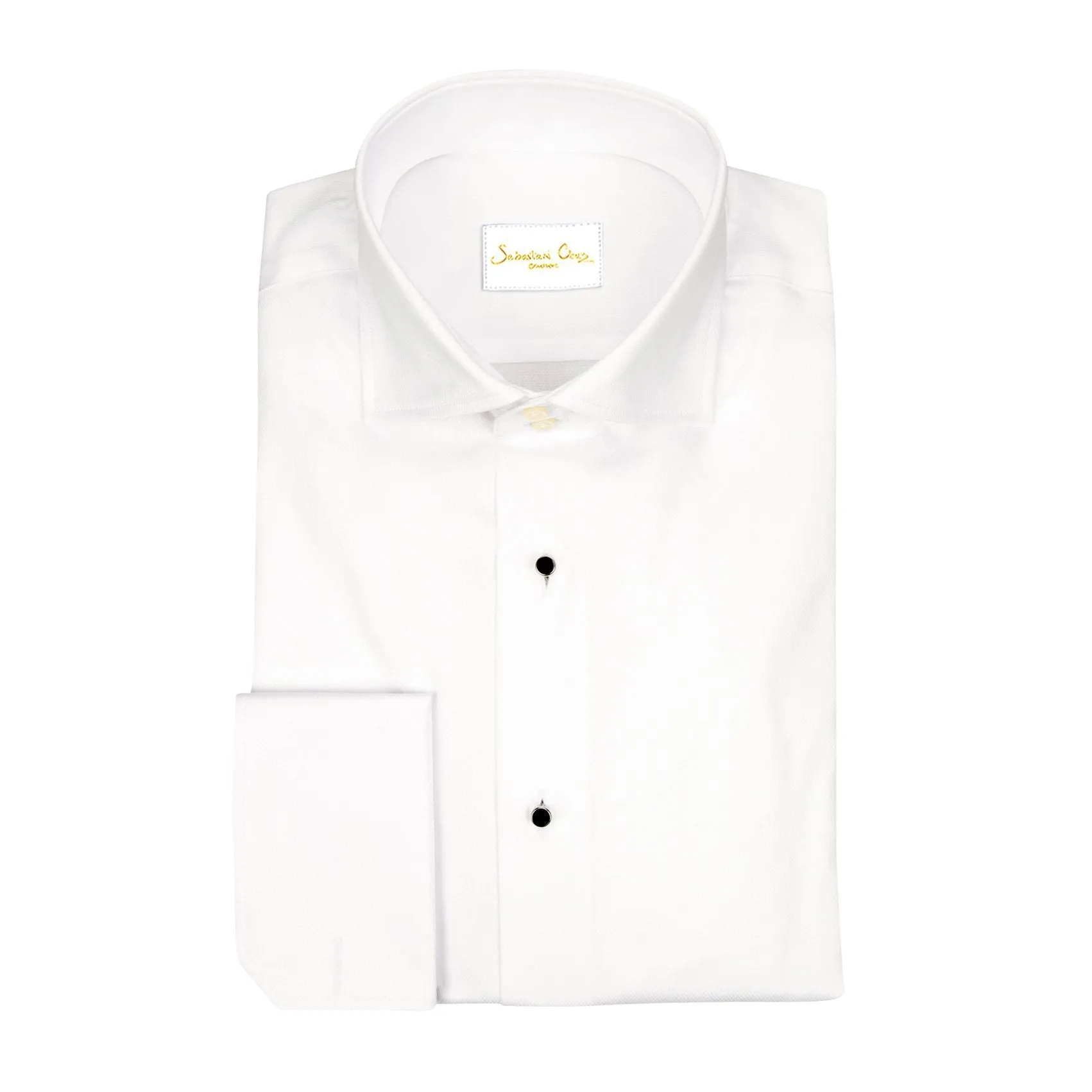 White Classico Tuxedo Shirt