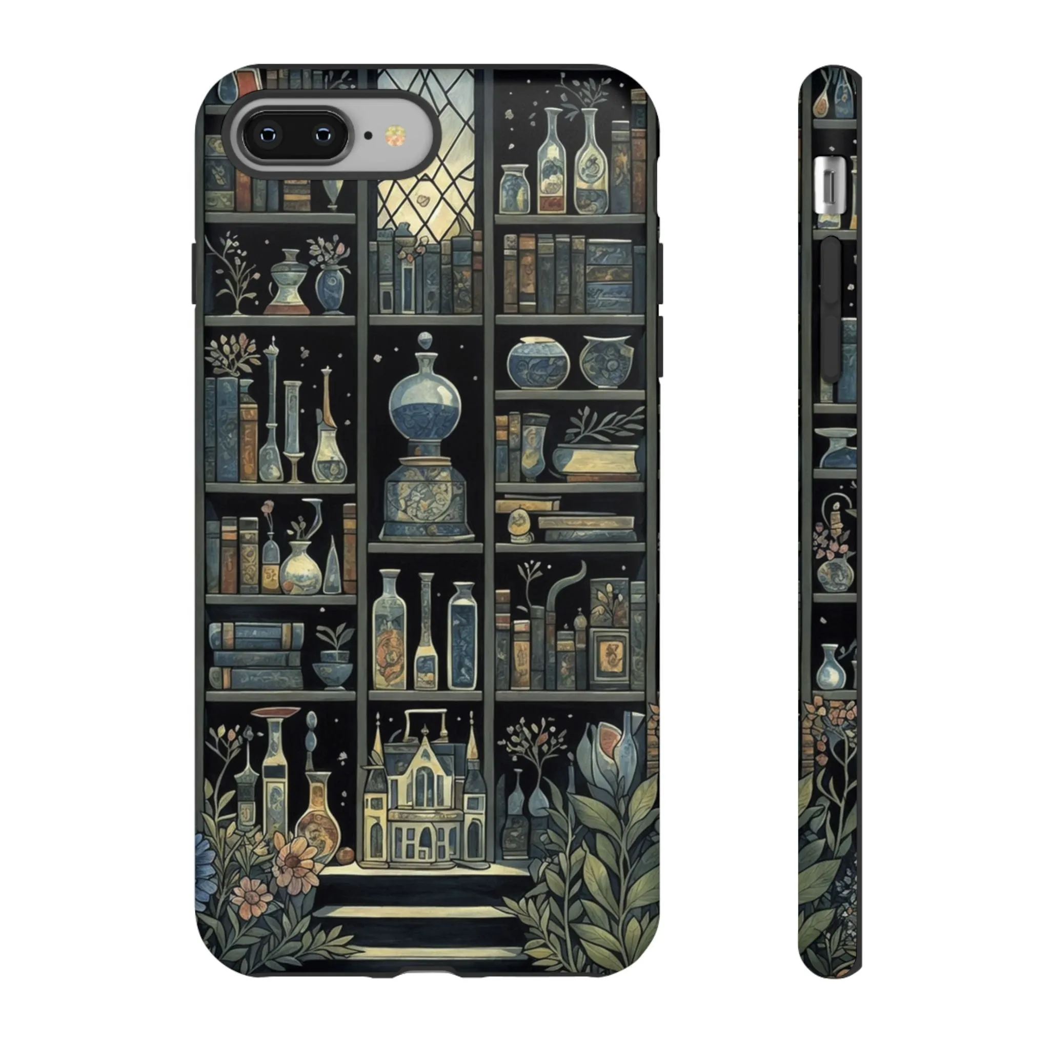 Why settle for a plain old cell phone case when you can have one that screams 'I'm a bookshelf lover'?