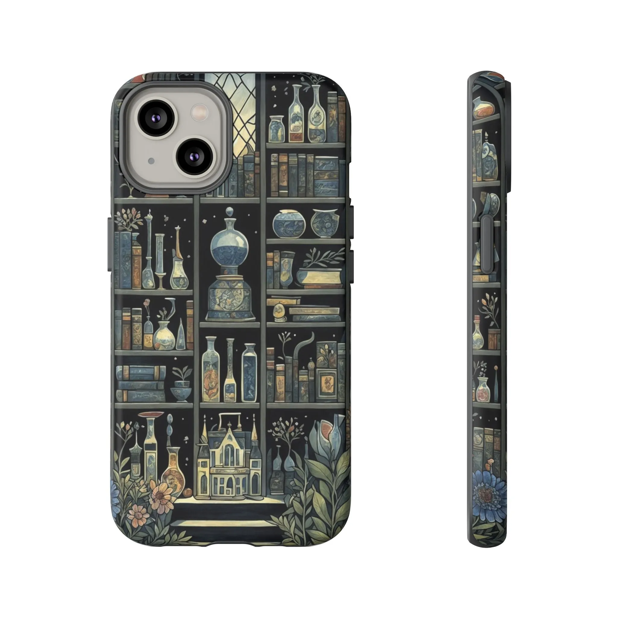 Why settle for a plain old cell phone case when you can have one that screams 'I'm a bookshelf lover'?