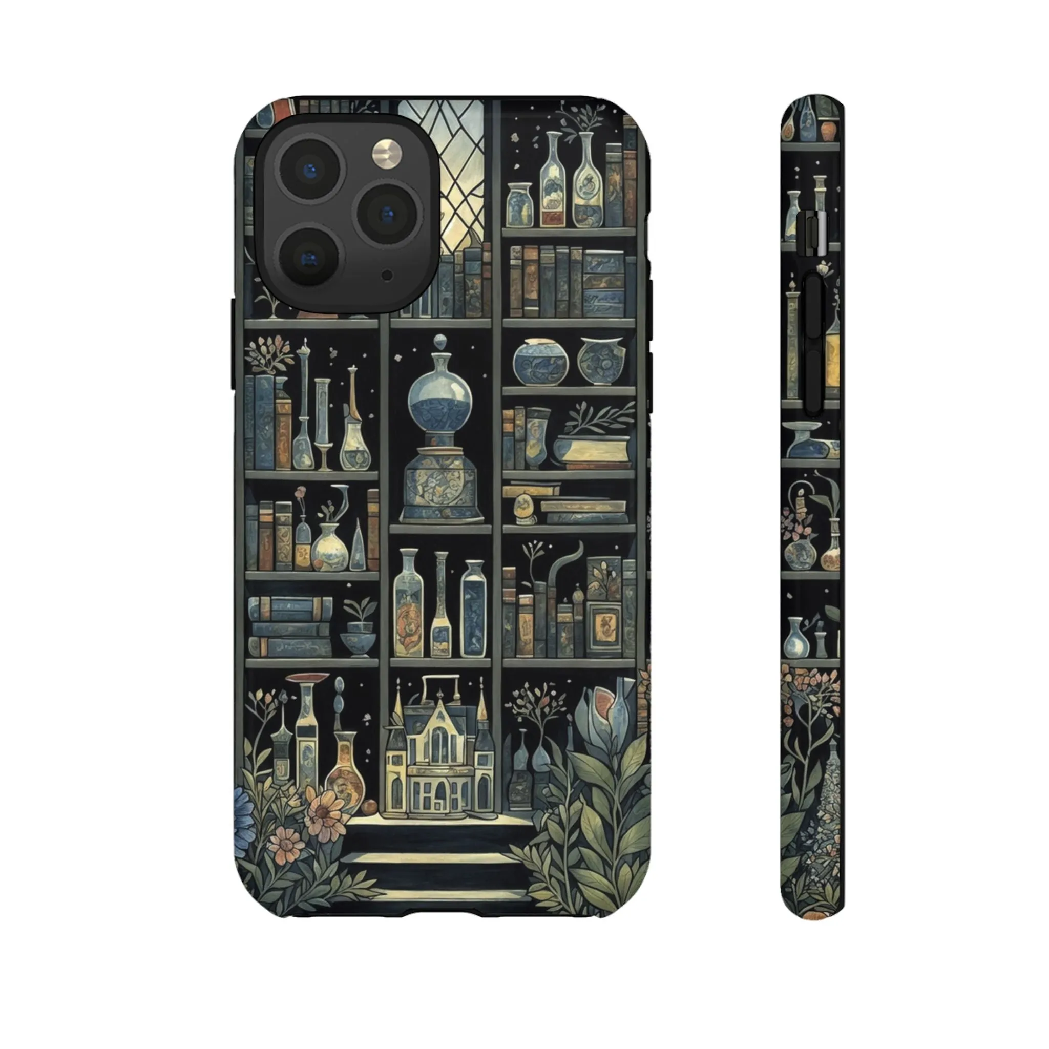 Why settle for a plain old cell phone case when you can have one that screams 'I'm a bookshelf lover'?