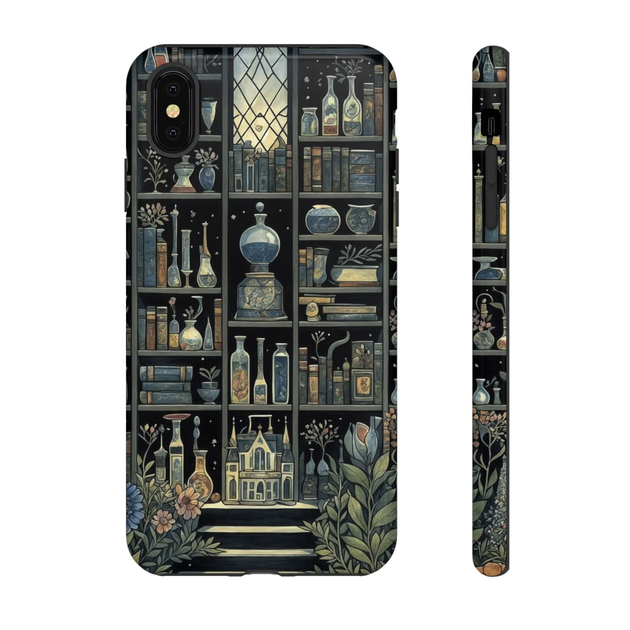 Why settle for a plain old cell phone case when you can have one that screams 'I'm a bookshelf lover'?