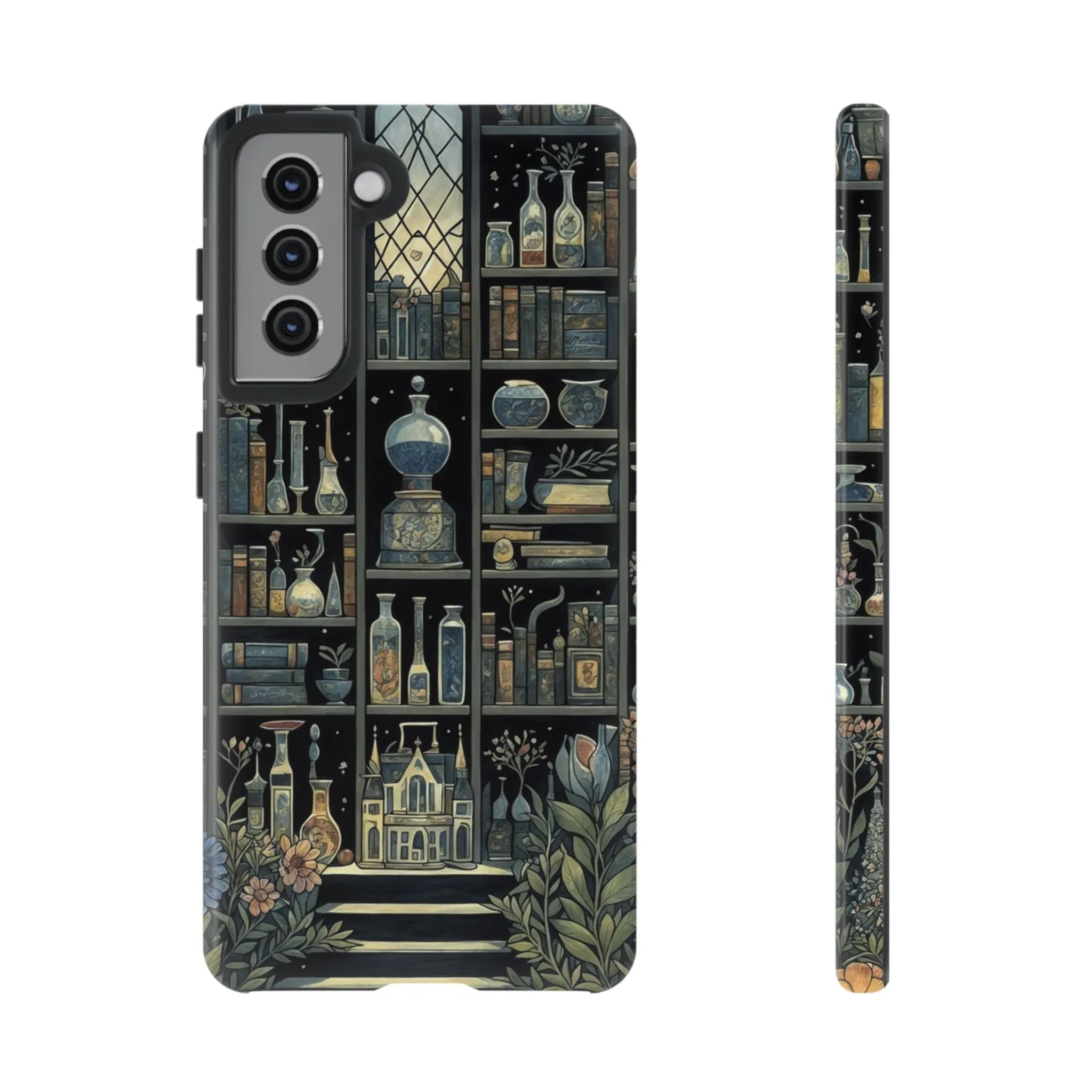 Why settle for a plain old cell phone case when you can have one that screams 'I'm a bookshelf lover'?