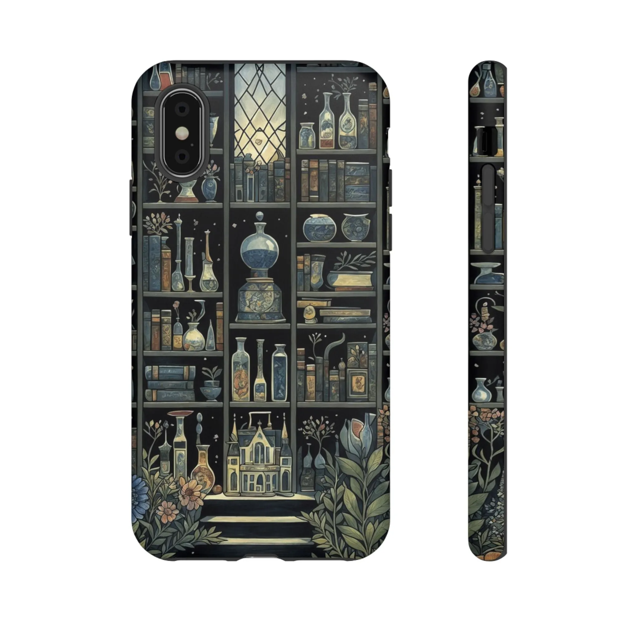 Why settle for a plain old cell phone case when you can have one that screams 'I'm a bookshelf lover'?