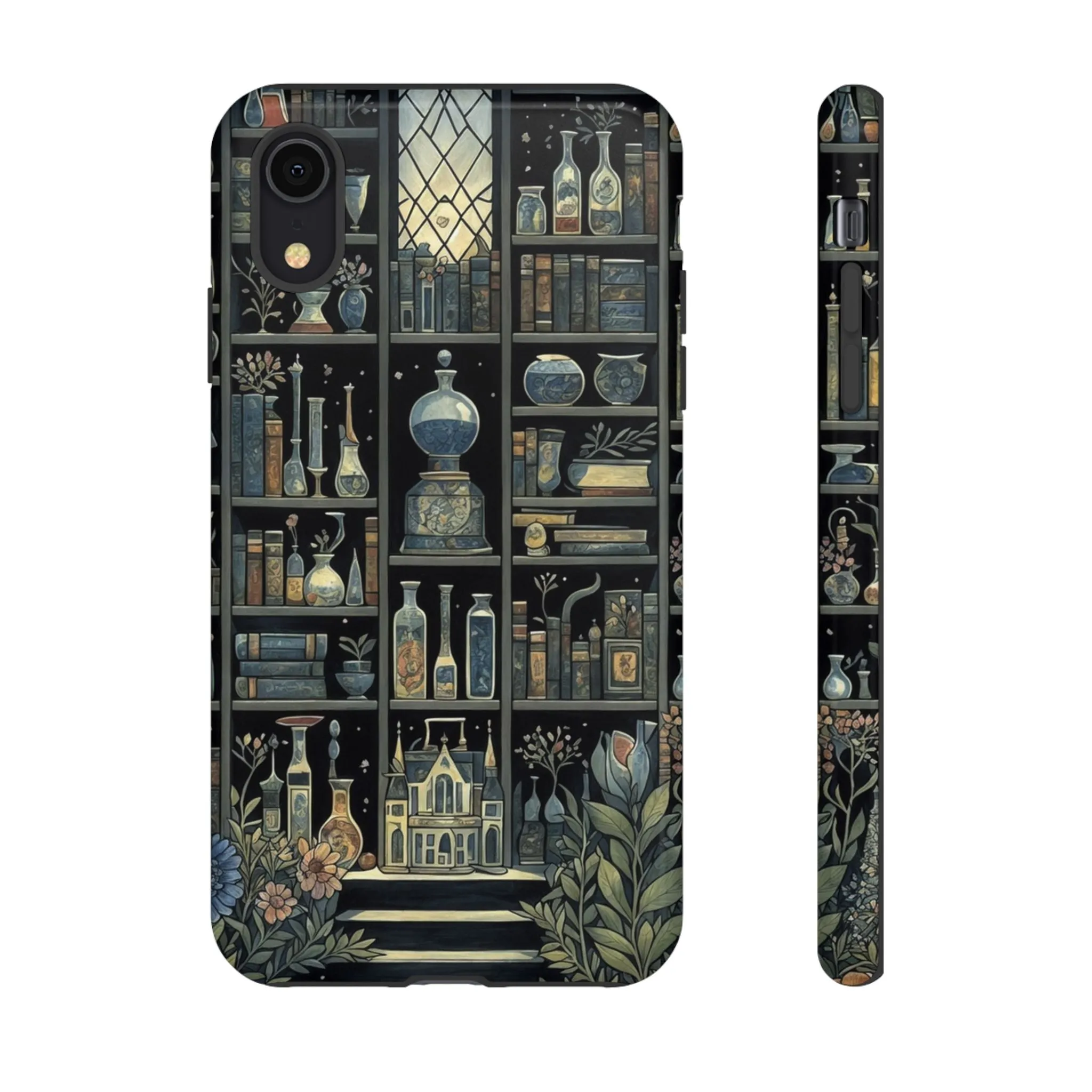 Why settle for a plain old cell phone case when you can have one that screams 'I'm a bookshelf lover'?