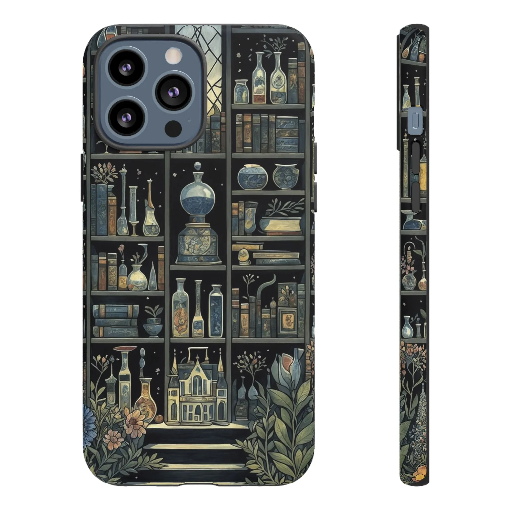 Why settle for a plain old cell phone case when you can have one that screams 'I'm a bookshelf lover'?