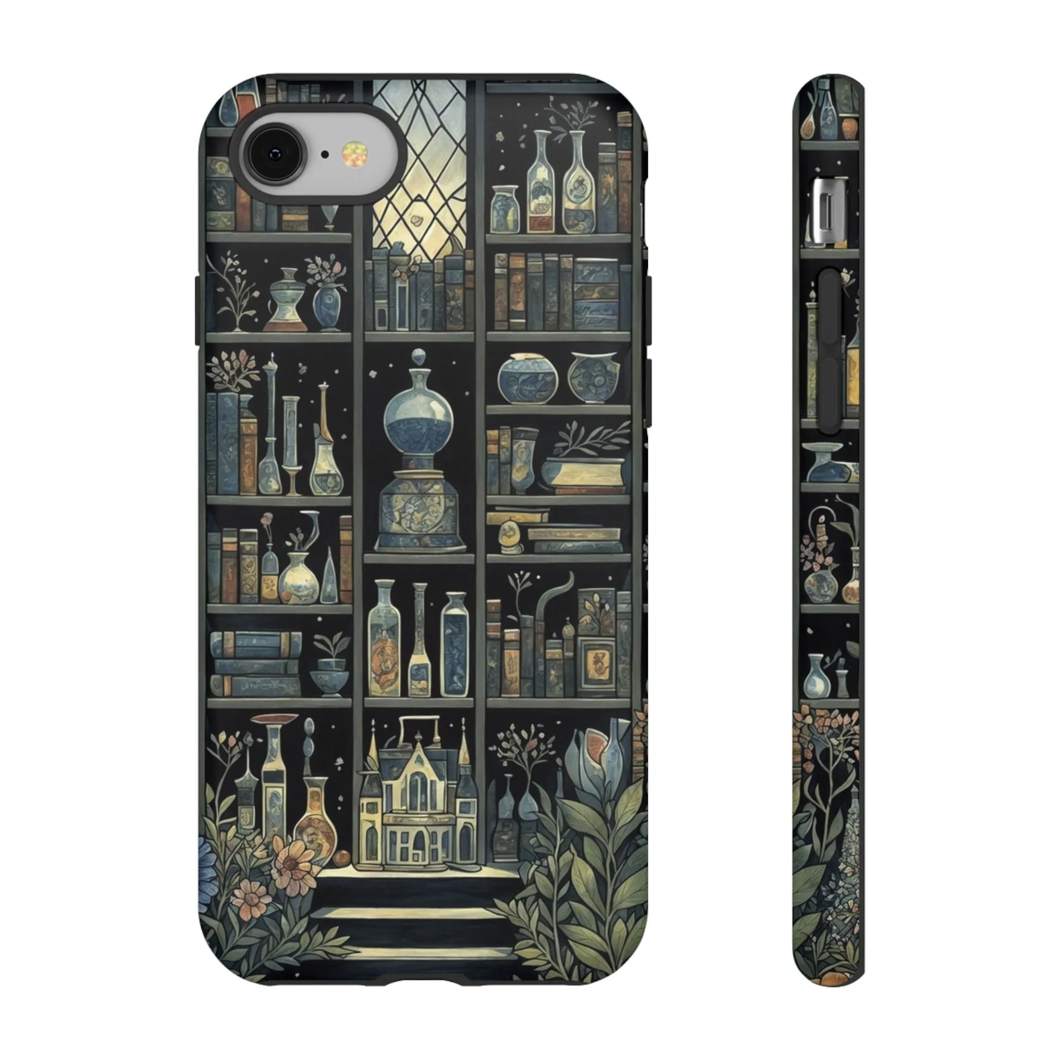 Why settle for a plain old cell phone case when you can have one that screams 'I'm a bookshelf lover'?