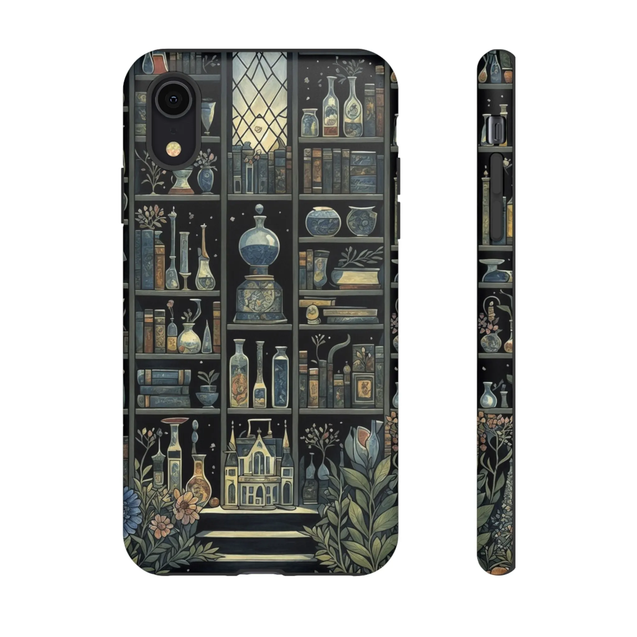 Why settle for a plain old cell phone case when you can have one that screams 'I'm a bookshelf lover'?