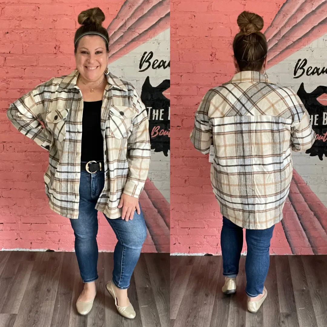 Winter Pocket Plaid Shacket