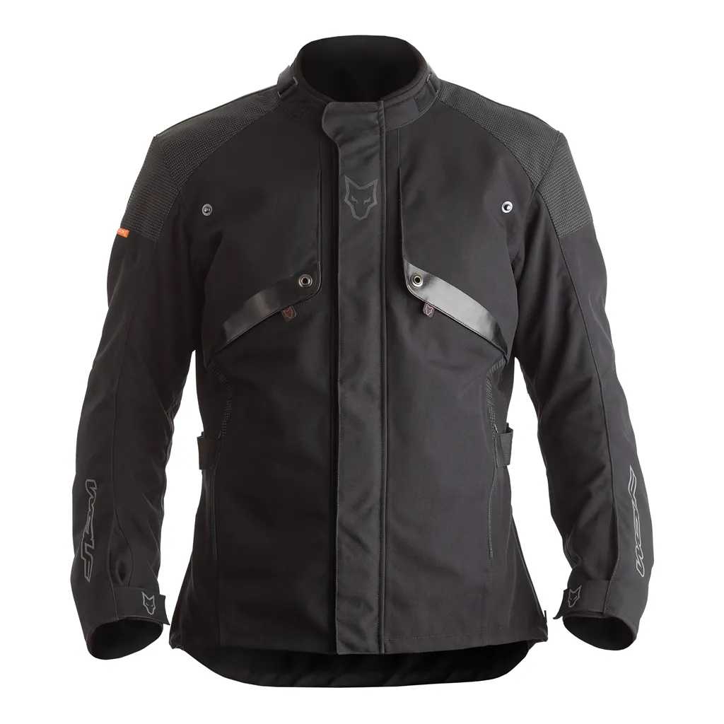 Wolf Fortitude CE Waterproof Textile Jacket - Black