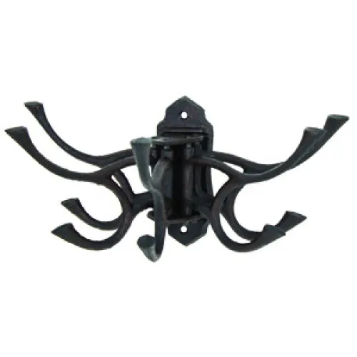 Wrought Iron Coat Rack